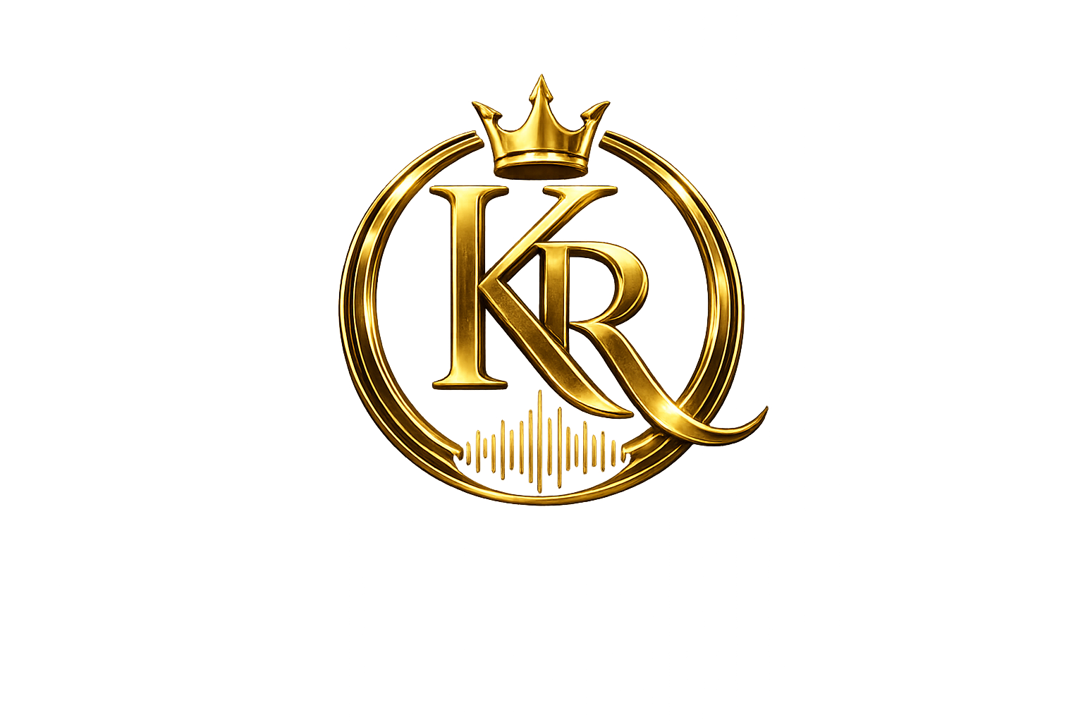 Emblème doré KR de K-Ribean Nation